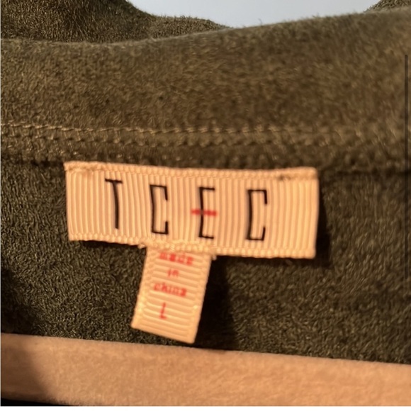 TCEC Blue Sleeveless Dress with pockets - Picture 3 of 7